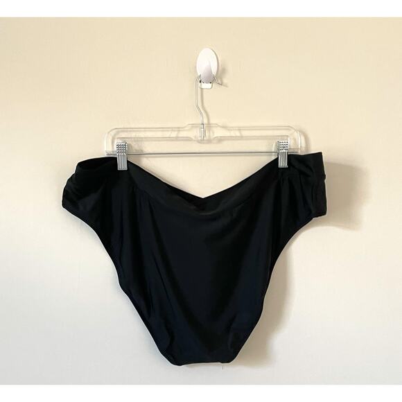 J. Crew High Rise Bikini Swim Bottom Black Size 3X Plus NEW - Picture 4 of 9